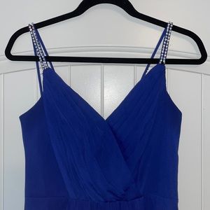 Formal Cobalt Blue Bridesmaid Dress